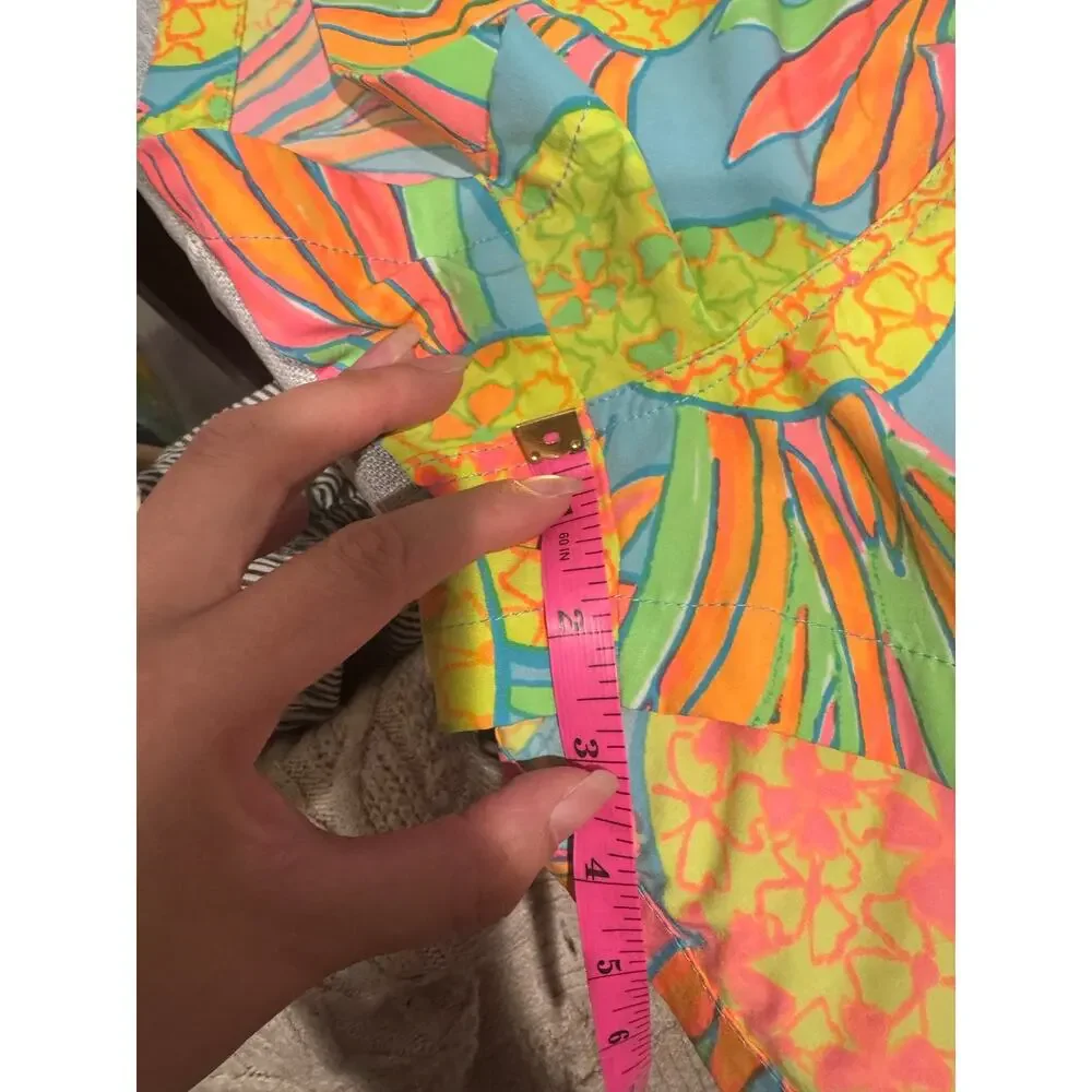 chubbies Pineapple Print Swim Trunks in Yellow, Green, Blue, Pink